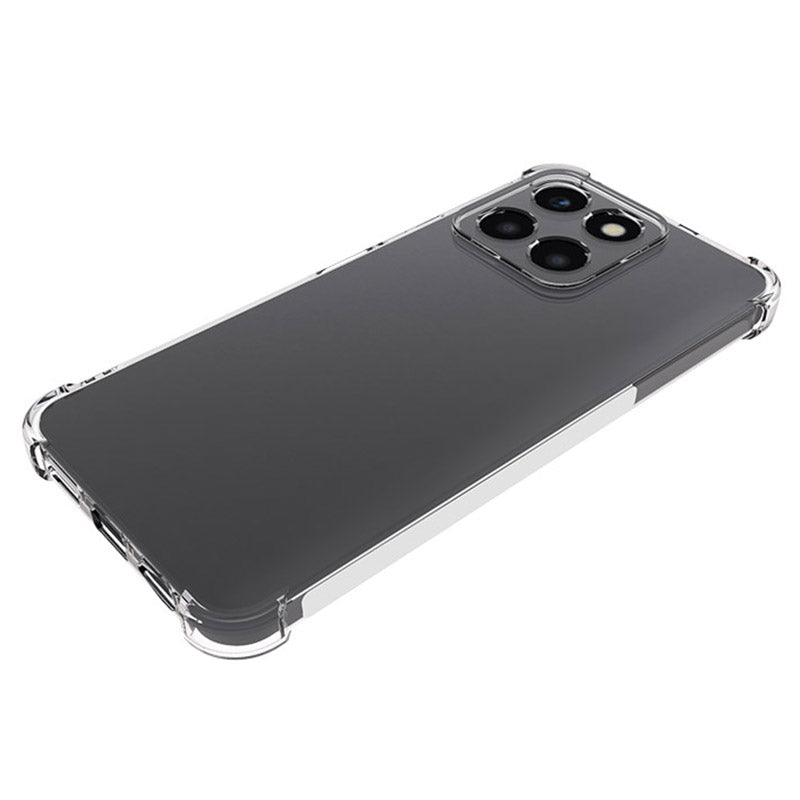 For Honor X6a 4G Non-slip Shell Non-slip Shell TPU Phone Cover Anti-scratch HD Clear Flexible Phone Case