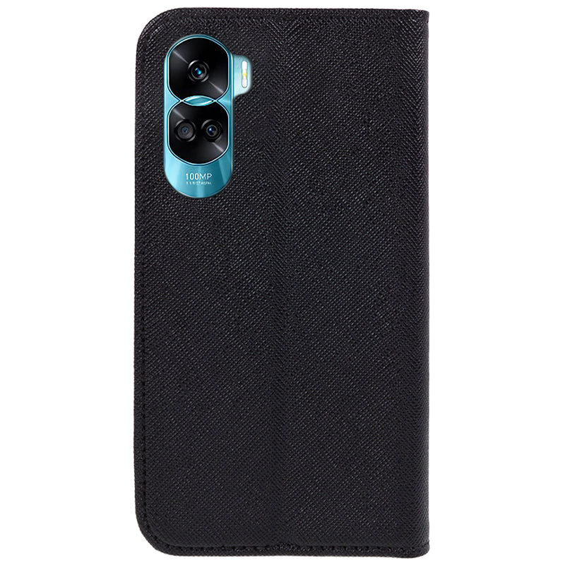 For Honor 90 Lite 5G / X50i 5G Leather Protective Case Cross Texture Wallet Stand Phone Cover