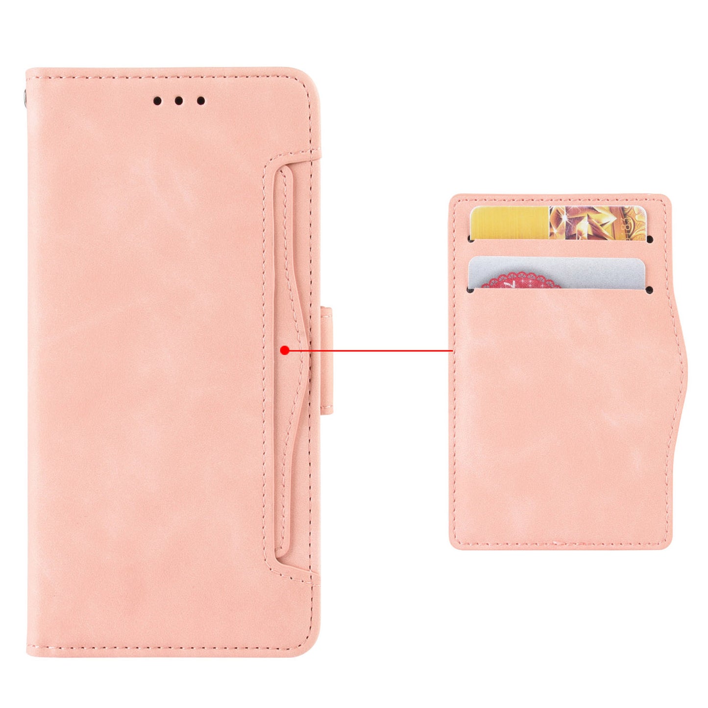 For Infinix Hot 30 5G X6832 Multiple Card Slots Leather Phone Case Wallet Stand Protective Cover