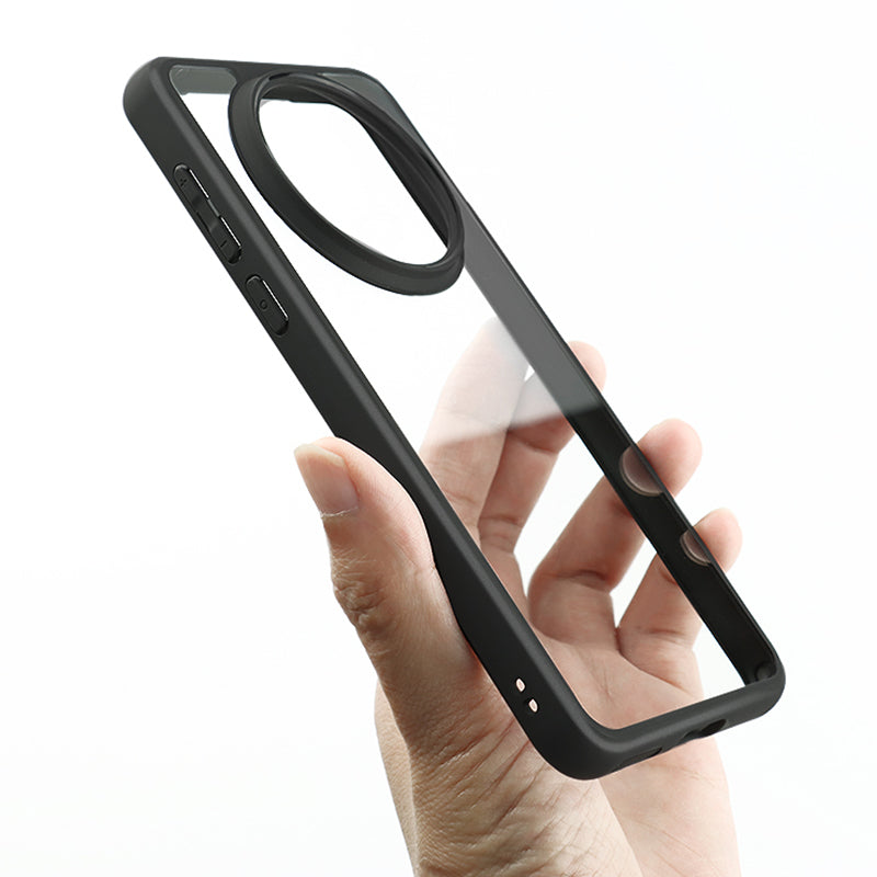 For Huawei Mate 60 Phone Shell TPU + Hard PC Clear Phone Case Dustproof Cover