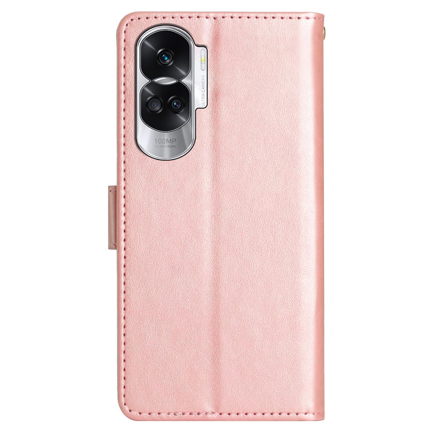 For Honor 90 Lite 5G / X50i 5G PU Leather Wallet Cover Butterfly Imprinted Stand Phone Case