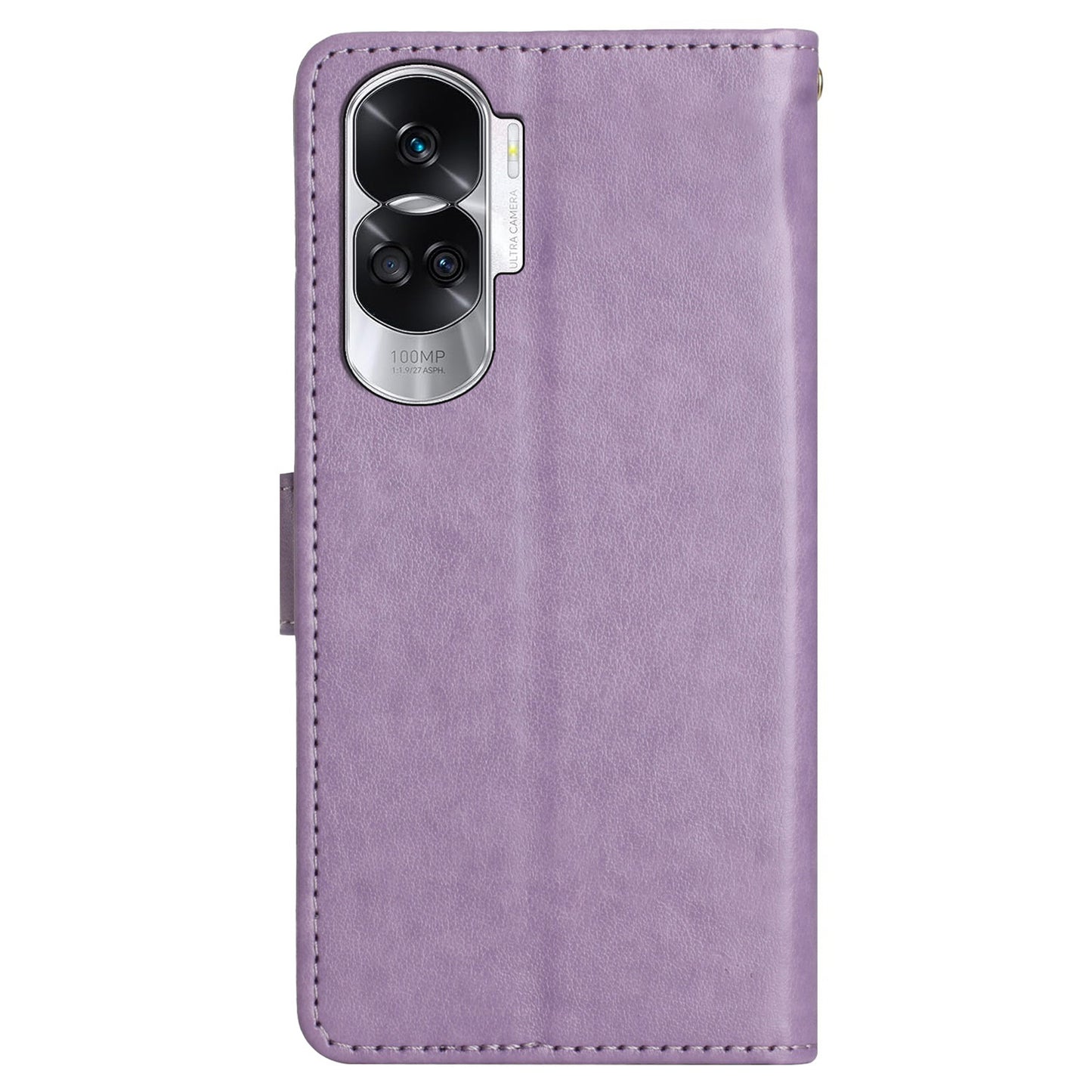 For Honor 90 Lite 5G / X50i 5G PU Leather Wallet Cover Butterfly Imprinted Stand Phone Case