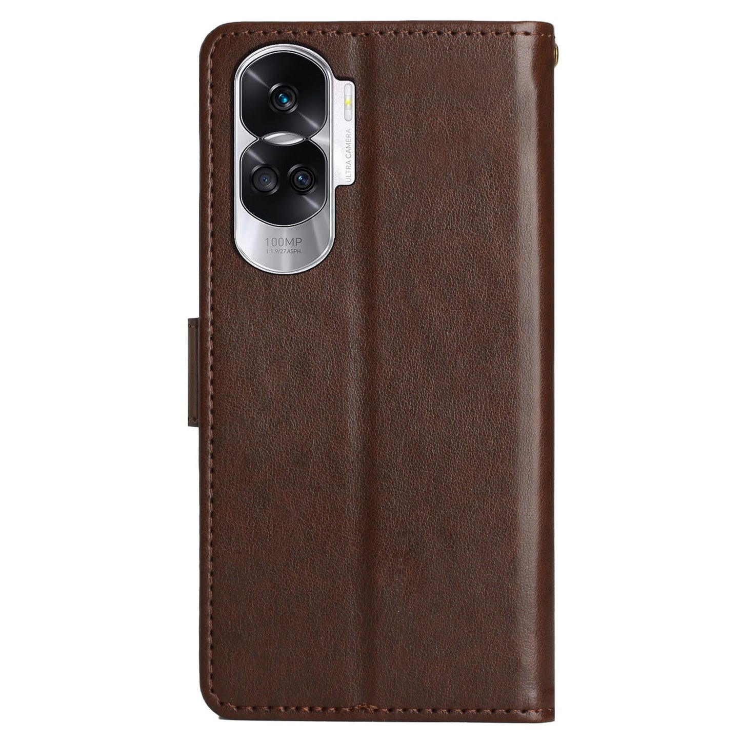 For Honor 90 Lite 5G / X50i 5G PU Leather Wallet Cover Butterfly Imprinted Stand Phone Case