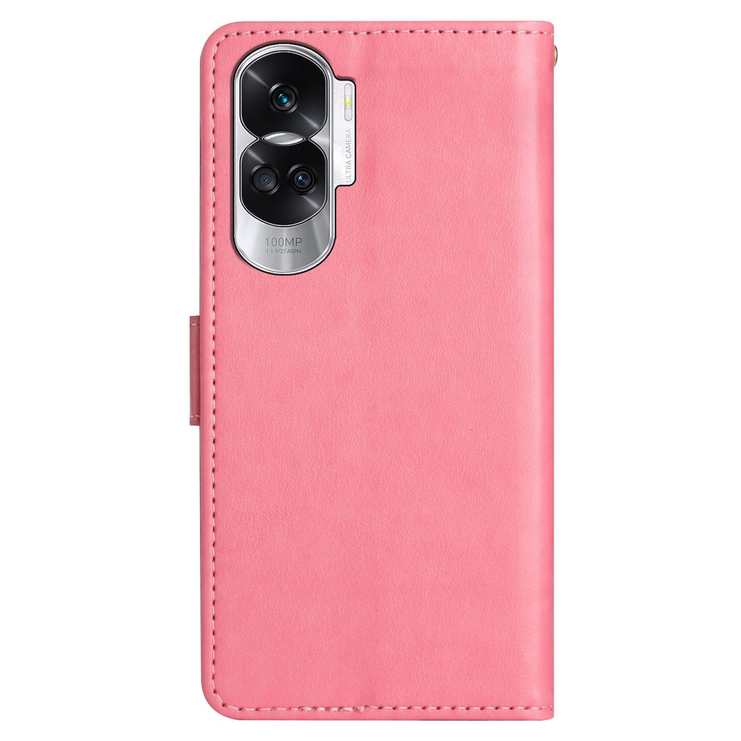 For Honor 90 Lite 5G / X50i 5G PU Leather Wallet Cover Butterfly Imprinted Stand Phone Case