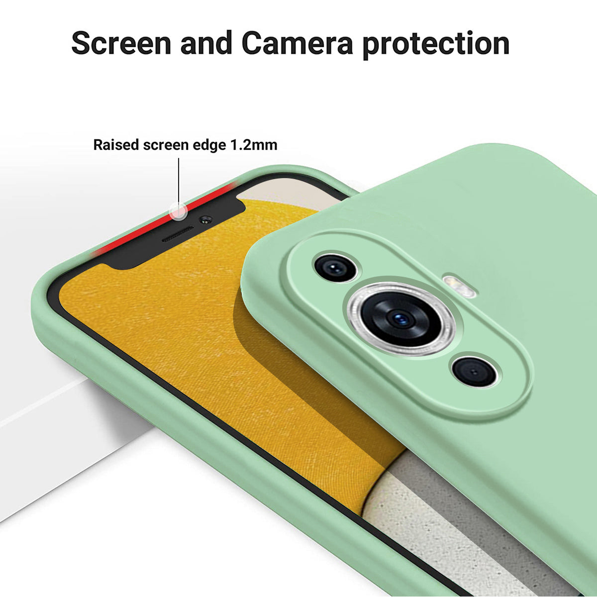 For Huawei nova 11 Pro / nova 11 Ultra Slim-fit Shell Liquid Silicone Phone Case Soft Lining Anti-scratch Phone Cover