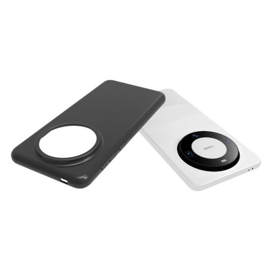 For Huawei Mate 60 Pro Anti-Scratch TPU Shell Anti-Fingerprint Matte Phone Cover Case (Big Rear Lens Hole)