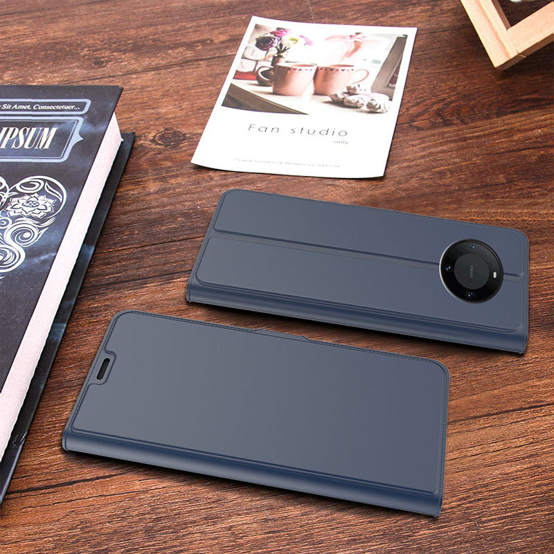 For Huawei Mate 60 Pro PU Leather Stand Phone Cover Card Holder Anti-fall Case