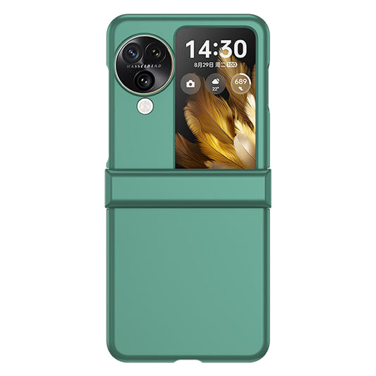 For Oppo Find N3 Flip 5G Hinge Protection PC Phone Case Skin-Touch Anti-Scratch Cover