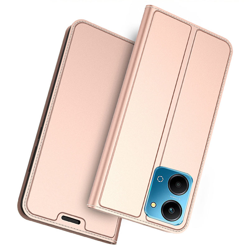 For Honor Play7T 5G TPU+PU Leather Phone Case Card Slot Foldable Stand Phone Cover