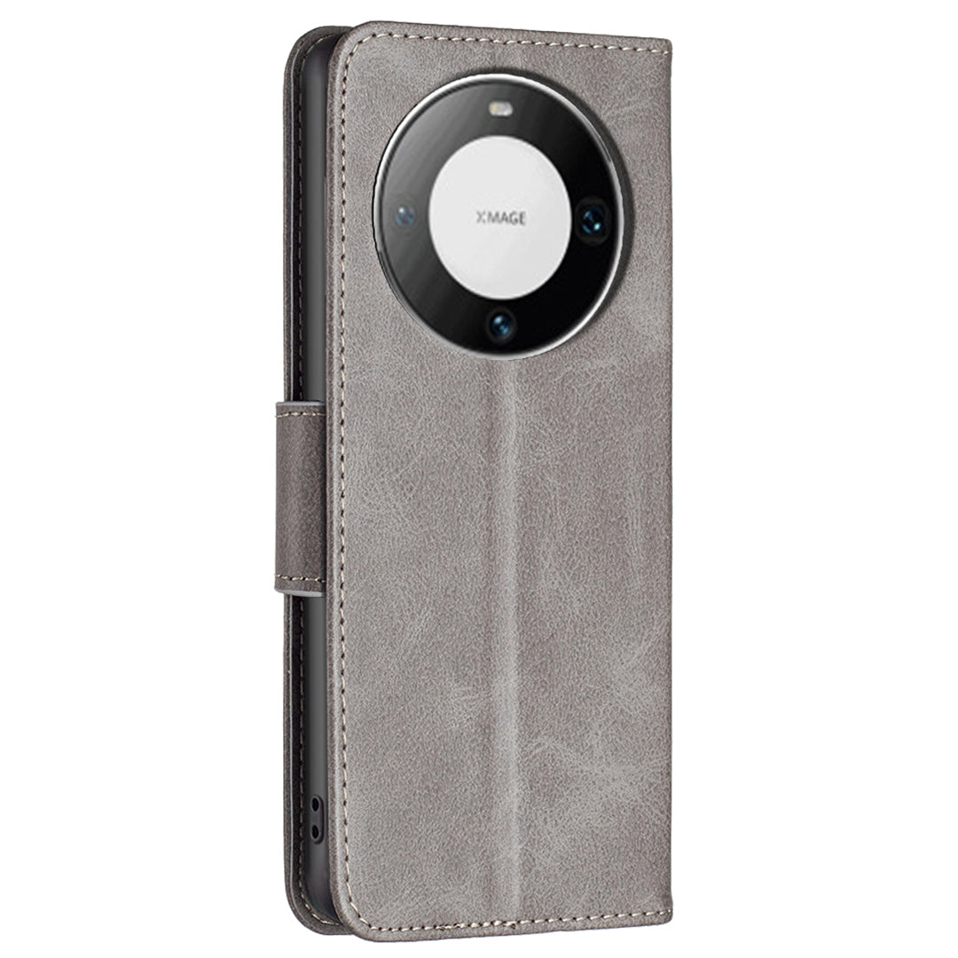For Huawei Mate 60 Pro / Mate 60 Pro+ Phone Wallet Case Textured PU Leather Stand Phone Cover