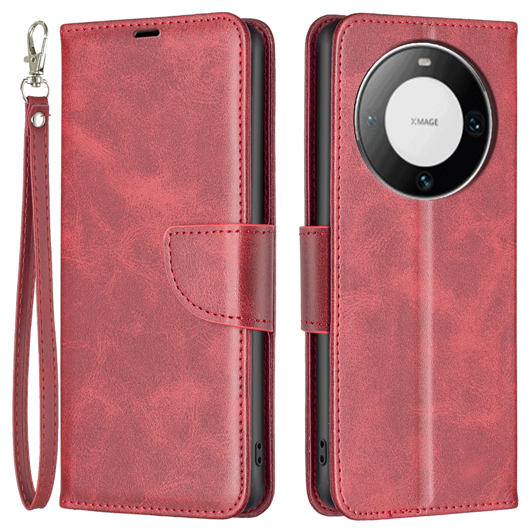 For Huawei Mate 60 Pro / Mate 60 Pro+ Phone Wallet Case Textured PU Leather Stand Phone Cover