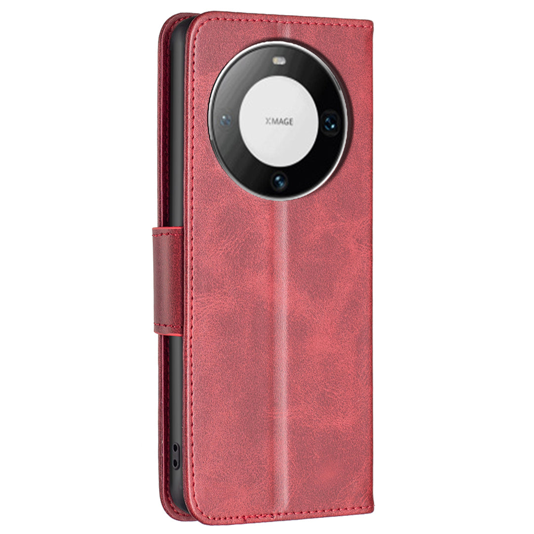 For Huawei Mate 60 Pro / Mate 60 Pro+ Phone Wallet Case Textured PU Leather Stand Phone Cover