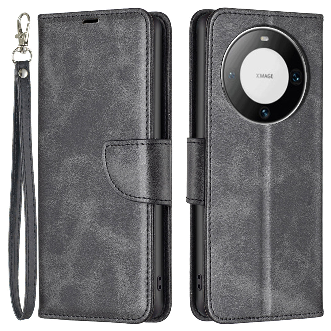 For Huawei Mate 60 Pro / Mate 60 Pro+ Phone Wallet Case Textured PU Leather Stand Phone Cover