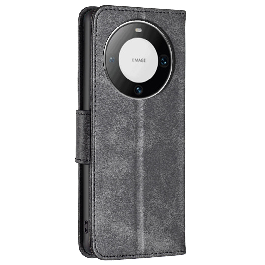 For Huawei Mate 60 Pro / Mate 60 Pro+ Phone Wallet Case Textured PU Leather Stand Phone Cover