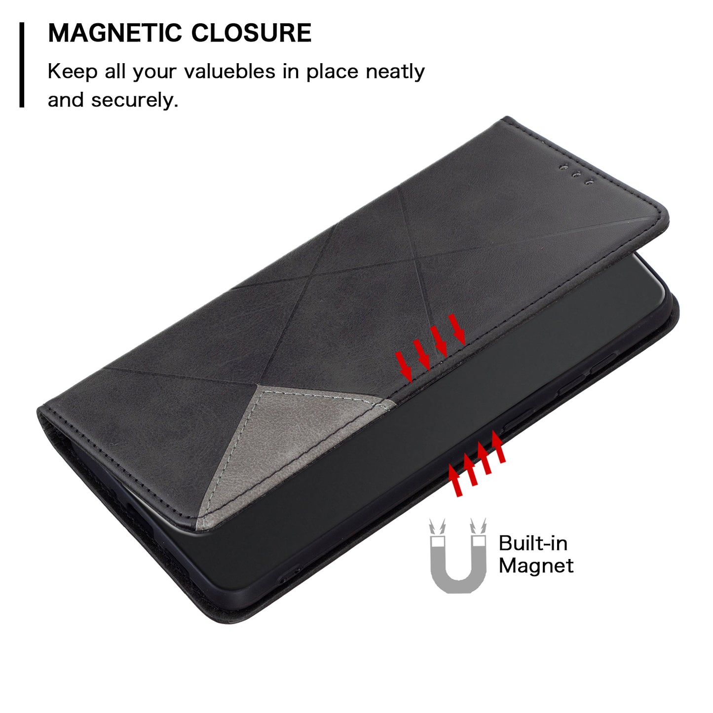 For Huawei Mate 60 Pro / Mate 60 Pro+ Card Holder Leather Case Imprinted Line Phone Stand Cover