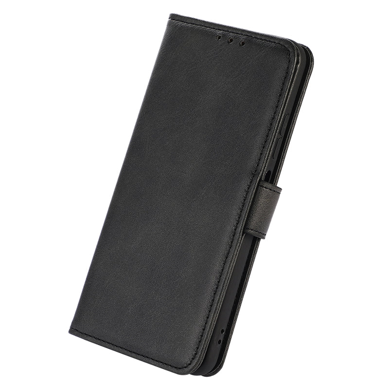For Huawei Mate 60 Pro Cowhide Texture Cell Phone Case Leather Wallet Stand Anti-fall Cover
