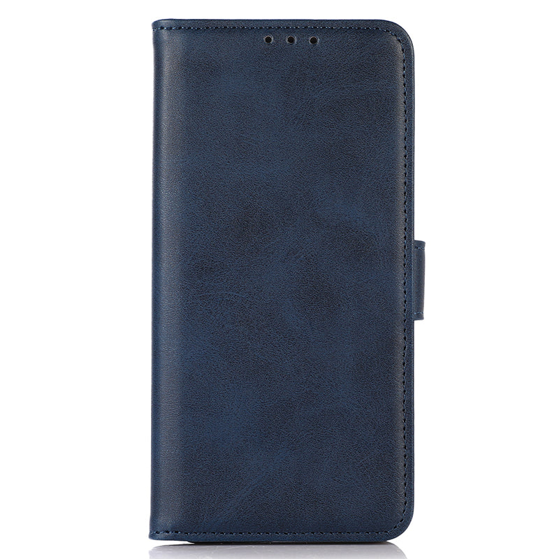 For Huawei Mate 60 Pro Cowhide Texture Cell Phone Case Leather Wallet Stand Anti-fall Cover