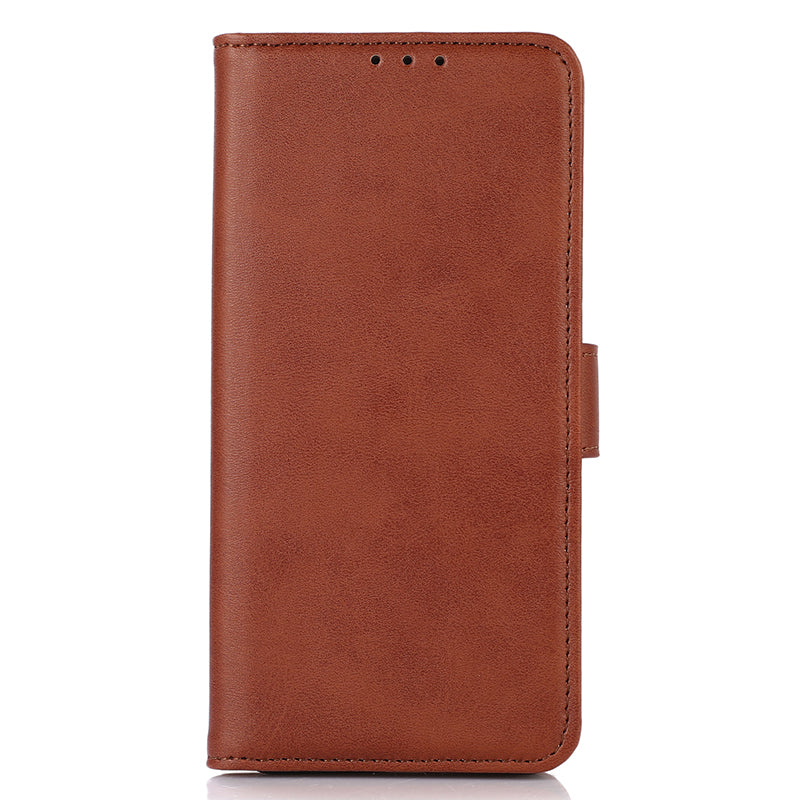 For Huawei Mate 60 Pro Cowhide Texture Cell Phone Case Leather Wallet Stand Anti-fall Cover
