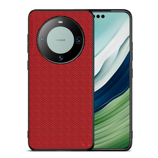 For Huawei Mate 60 Pro Nylon Coated TPU Phone Case Anti-scratch Protection Cover