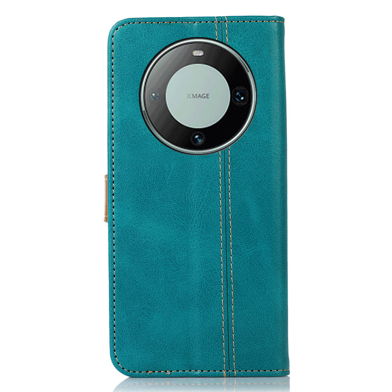 For Huawei Mate 60 Pro Calf Texture PU Leather Flip Cover Protective Wallet Phone Case