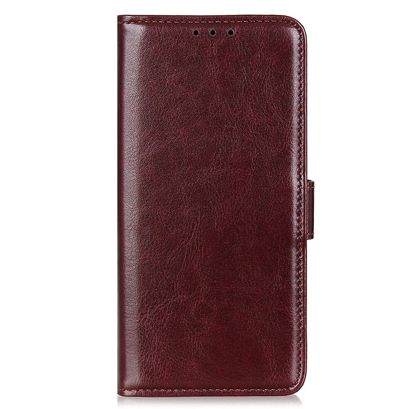 For Huawei Mate 60 Pro Anti-Scratch PU Leather Phone Case Crazy Horse Texture Wallet Stand Cover