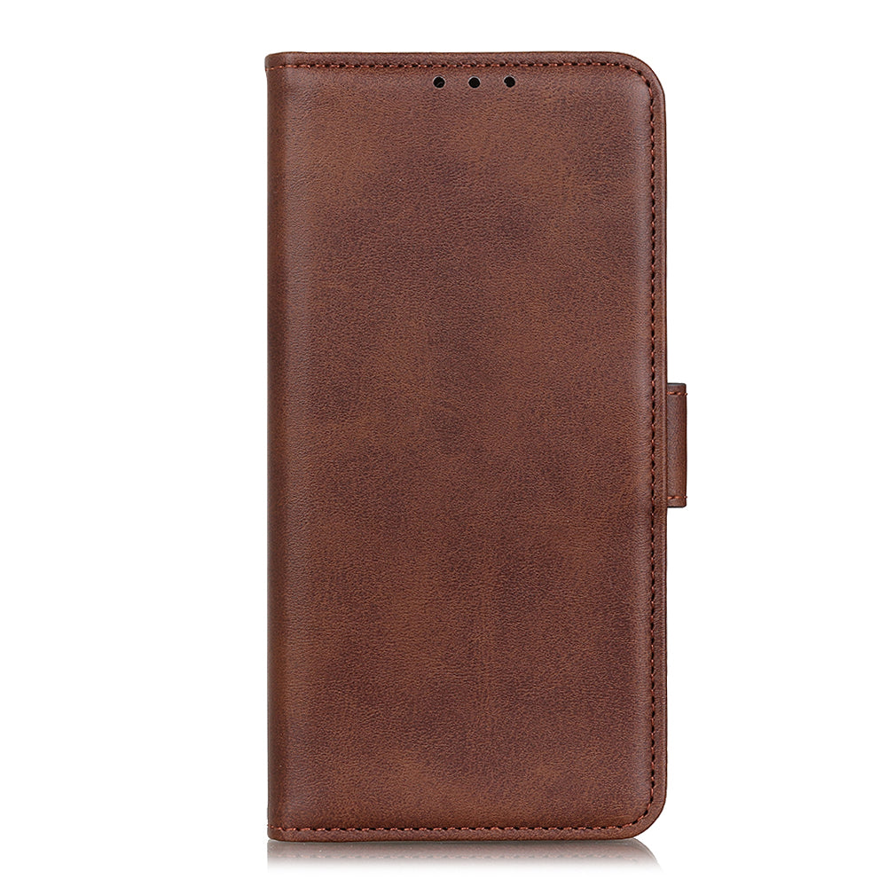 For Huawei Mate 60 Pro Cowhide Texture Wallet Phone Case PU Leather Flip Cover with Stand