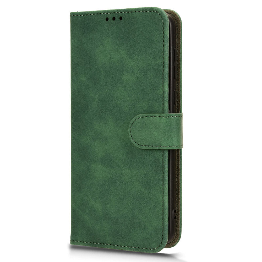 For Huawei Mate 60 Pro PU Leather Phone Cover Drop Protection Skin-Touch Wallet Stand Case