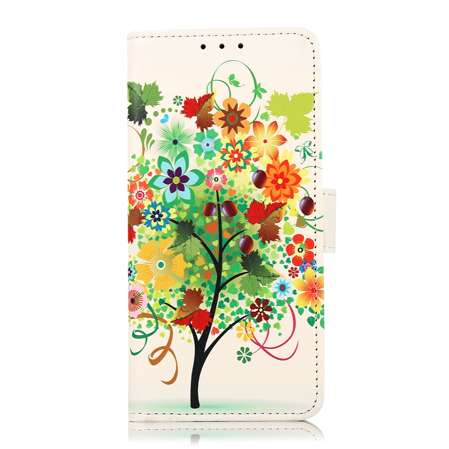 For Huawei Mate 60 Pattern Printing Fully Wrapped PU Leather Phone Case Wallet Stand Cover