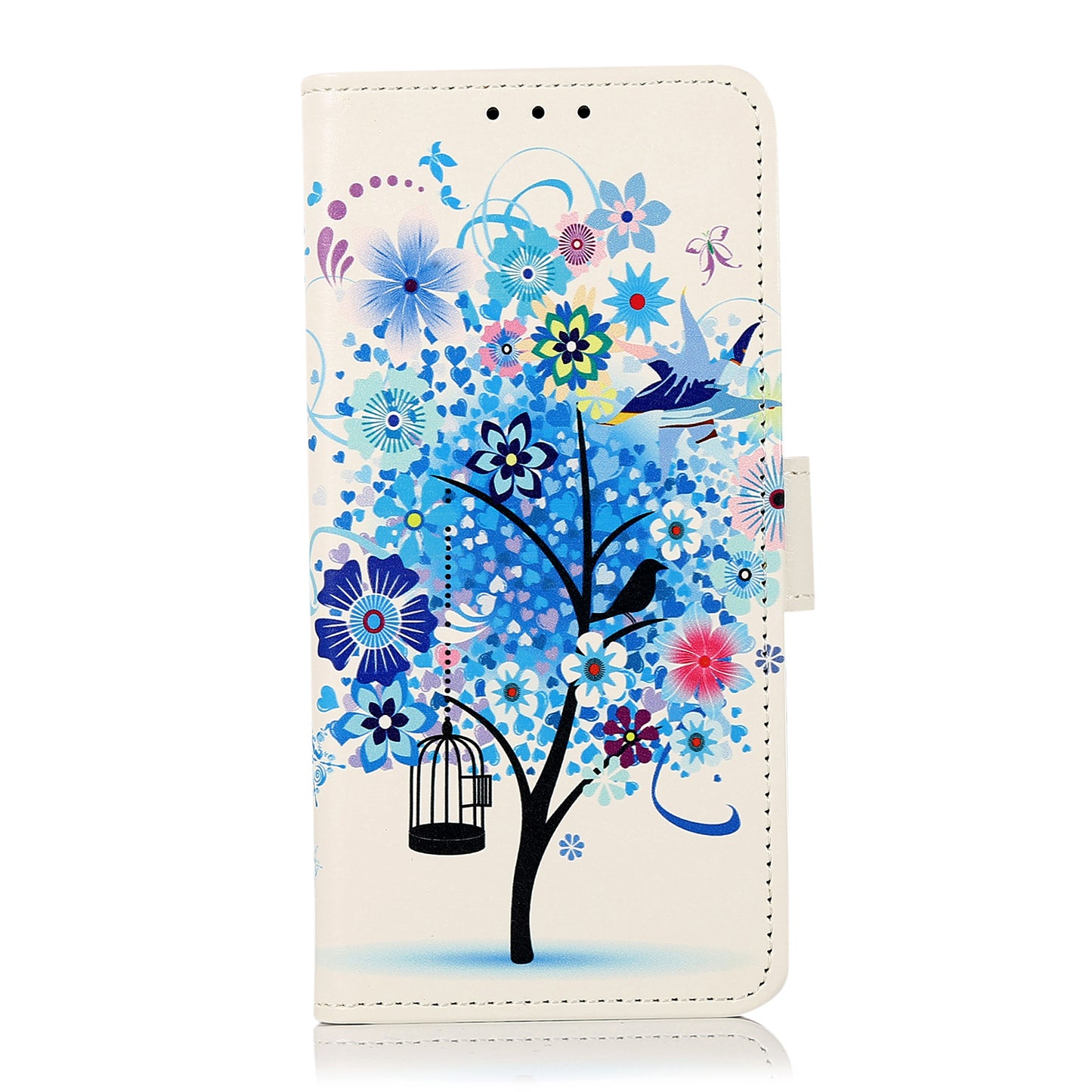 For Huawei Mate 60 Pattern Printing Fully Wrapped PU Leather Phone Case Wallet Stand Cover