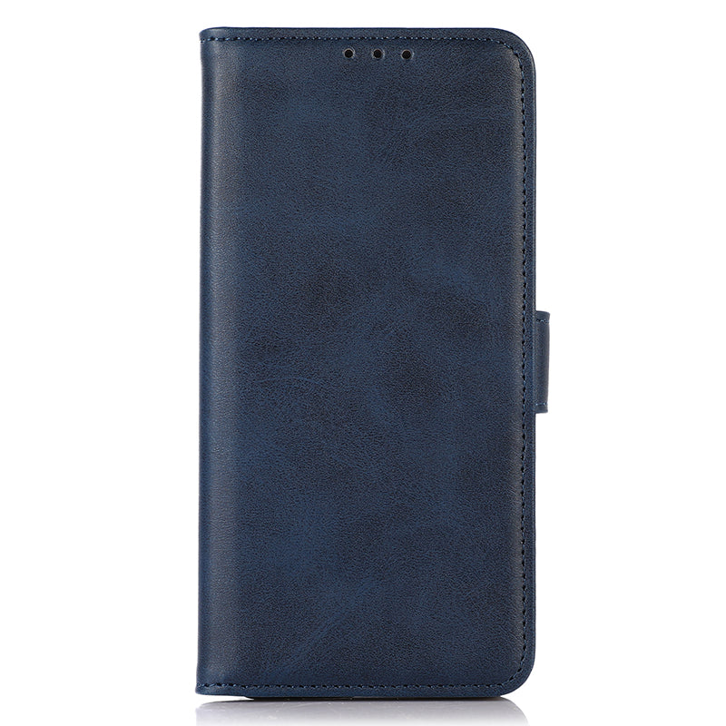 For Huawei Mate 60 Cowhide Texture Cell Phone Case Wallet Stand Anti-Fall Leather Cover