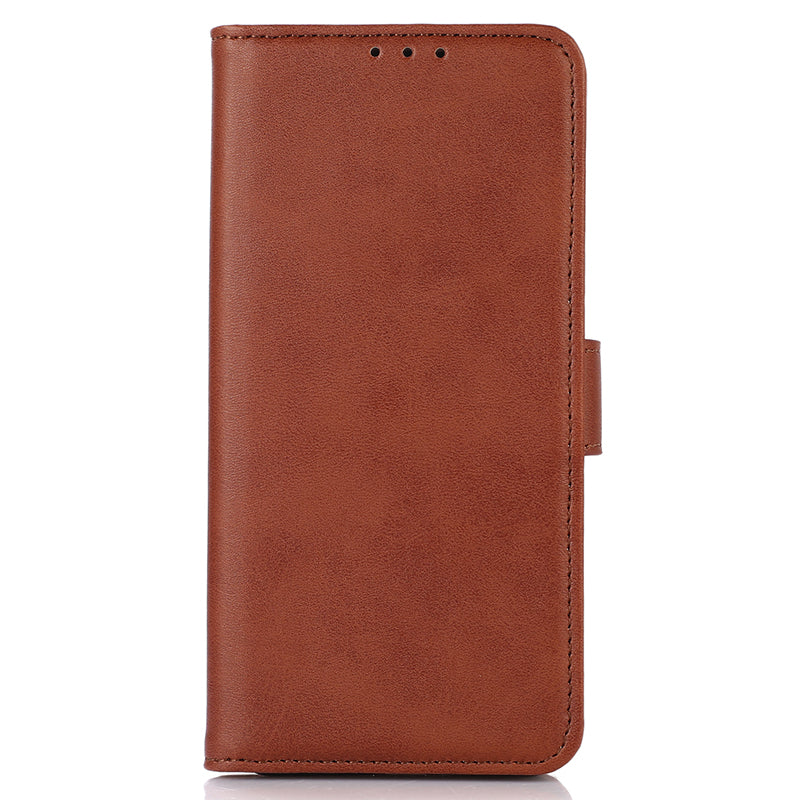 For Huawei Mate 60 Cowhide Texture Cell Phone Case Wallet Stand Anti-Fall Leather Cover