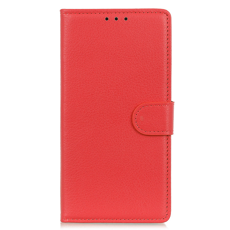 For Huawei Mate 60 PU Leather Case Bump Proof Litchi Texture Wallet Stand Phone Cover