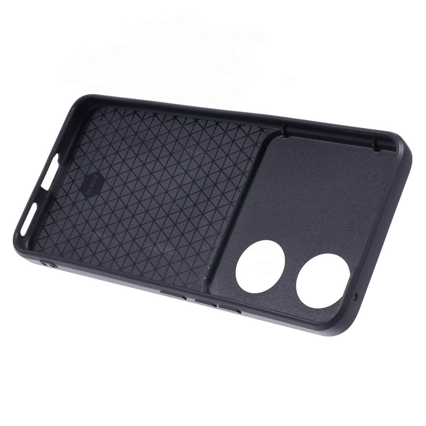 For Honor 90 Anti-Scratch Slide Lens Protection Phone Case PC+TPU Kickstand Phone Cover