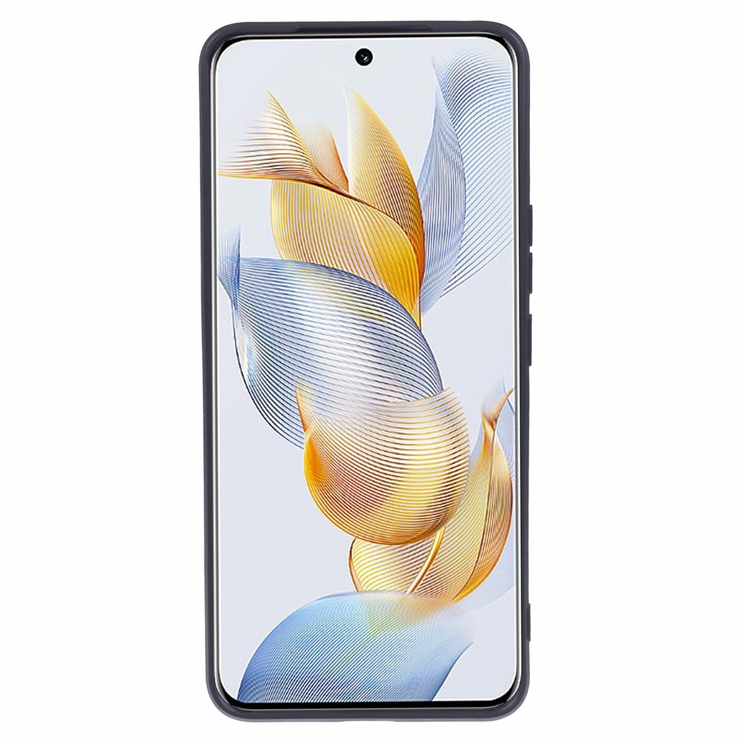 For Honor 90 Anti-Scratch Slide Lens Protection Phone Case PC+TPU Kickstand Phone Cover