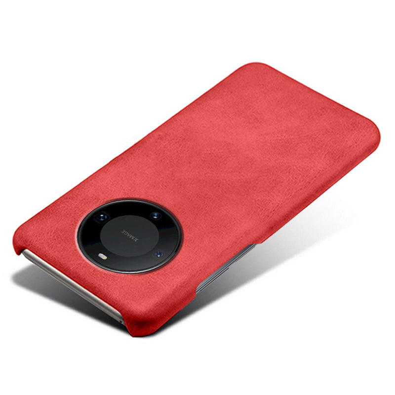 For Huawei Mate 60 Phone Case PU Leather + PC Cover Calf Texture Anti-Scratch Phone Shell