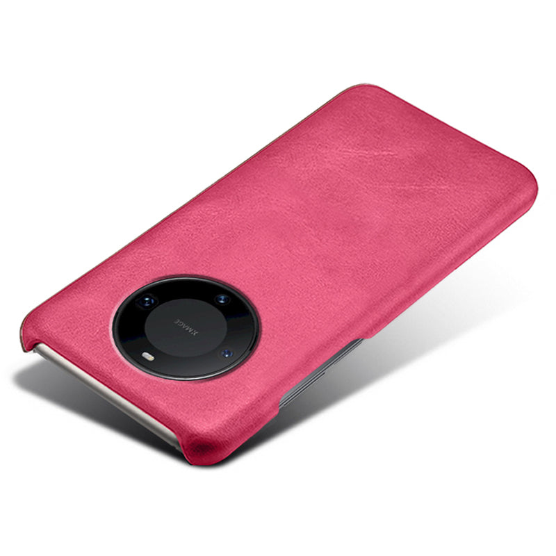 For Huawei Mate 60 Phone Case PU Leather + PC Cover Calf Texture Anti-Scratch Phone Shell