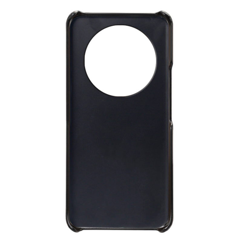 For Huawei Mate 60 Pro Drop Protection Cover Dual Card Slots PU Leather Coated PC Phone Case
