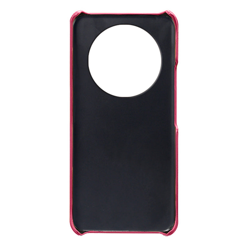 For Huawei Mate 60 Pro Drop Protection Cover Dual Card Slots PU Leather Coated PC Phone Case