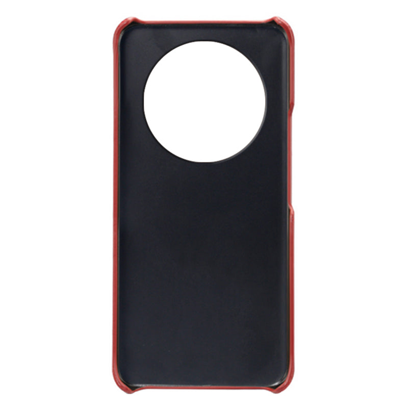 For Huawei Mate 60 Pro Drop Protection Cover Dual Card Slots PU Leather Coated PC Phone Case