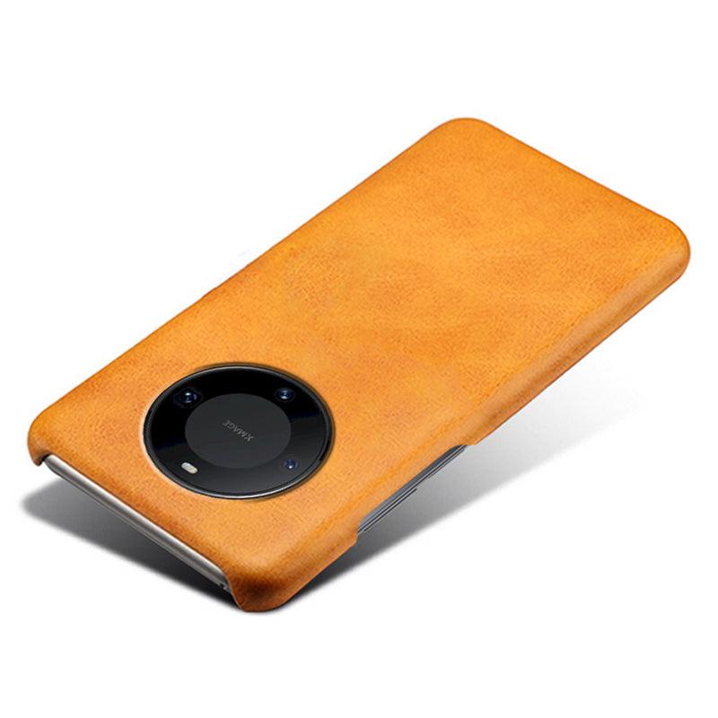 For Huawei Mate 60 Pro+ Cell Phone Cover Anti-Scratch PU Leather + PC Cover Calf Texture Shell
