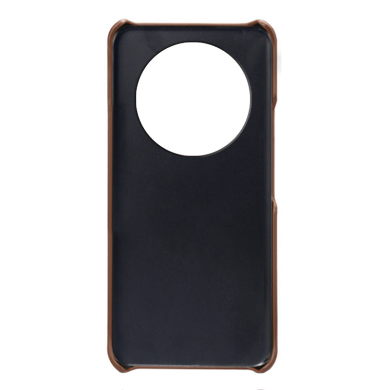 For Huawei Mate 60 Pro+ Cell Phone Cover Anti-Scratch PU Leather + PC Cover Calf Texture Shell