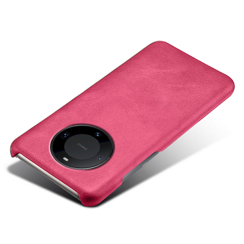 For Huawei Mate 60 Pro+ Cell Phone Cover Anti-Scratch PU Leather + PC Cover Calf Texture Shell