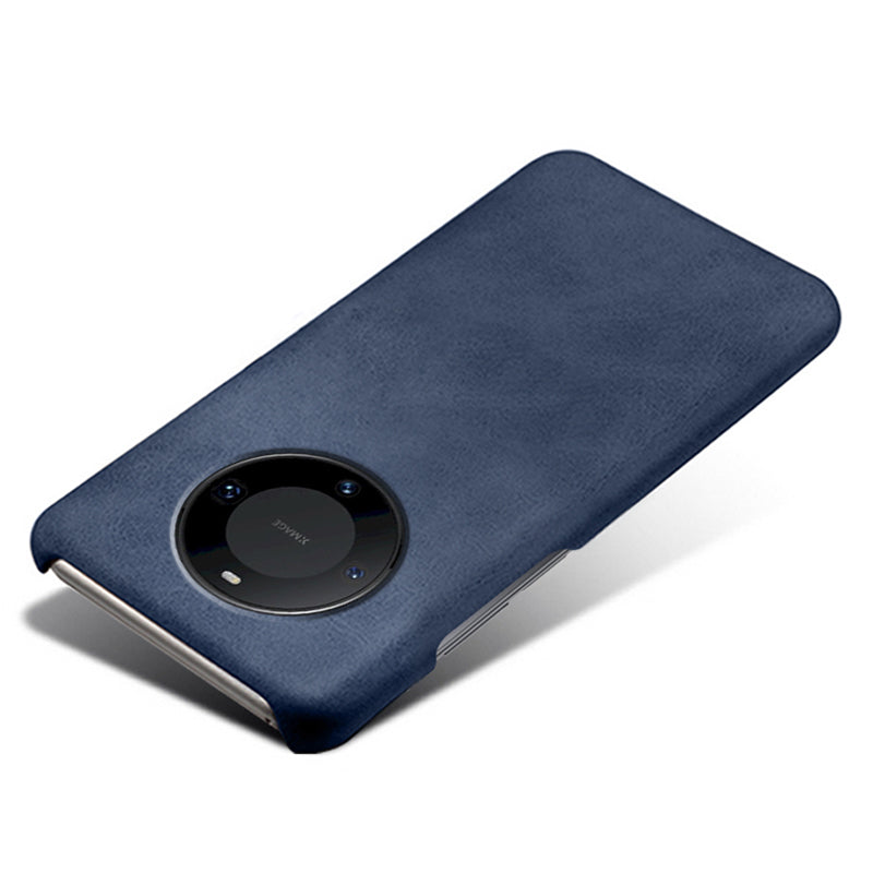 For Huawei Mate 60 Pro+ Cell Phone Cover Anti-Scratch PU Leather + PC Cover Calf Texture Shell