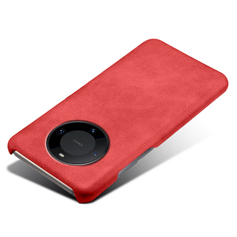 For Huawei Mate 60 Pro+ Cell Phone Cover Anti-Scratch PU Leather + PC Cover Calf Texture Shell