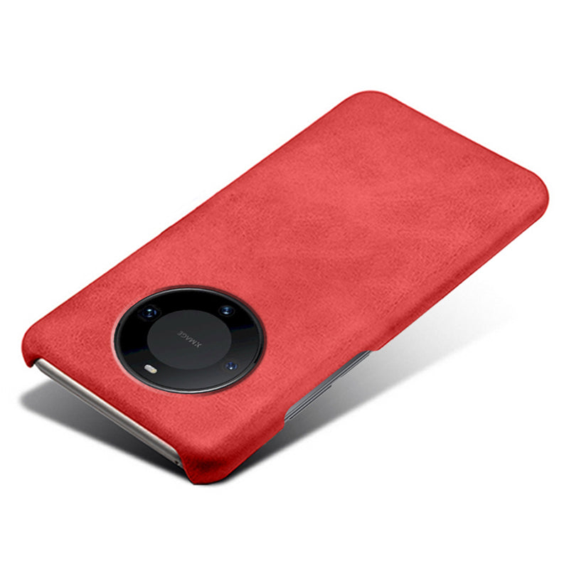 For Huawei Mate 60 Pro PU Leather + PC Cover Anti-Scratch Calf Texture Cell Phone Cover