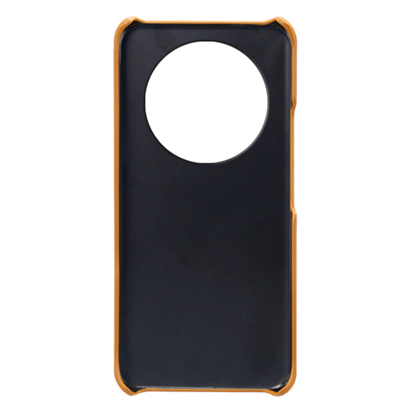 For Huawei Mate 60 PU Leather Coated PC Phone Case Smartphone Cover with Dual Card Slots