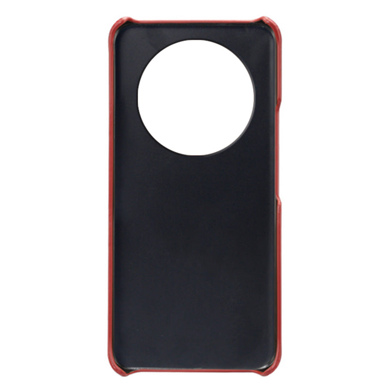For Huawei Mate 60 PU Leather Coated PC Phone Case Smartphone Cover with Dual Card Slots