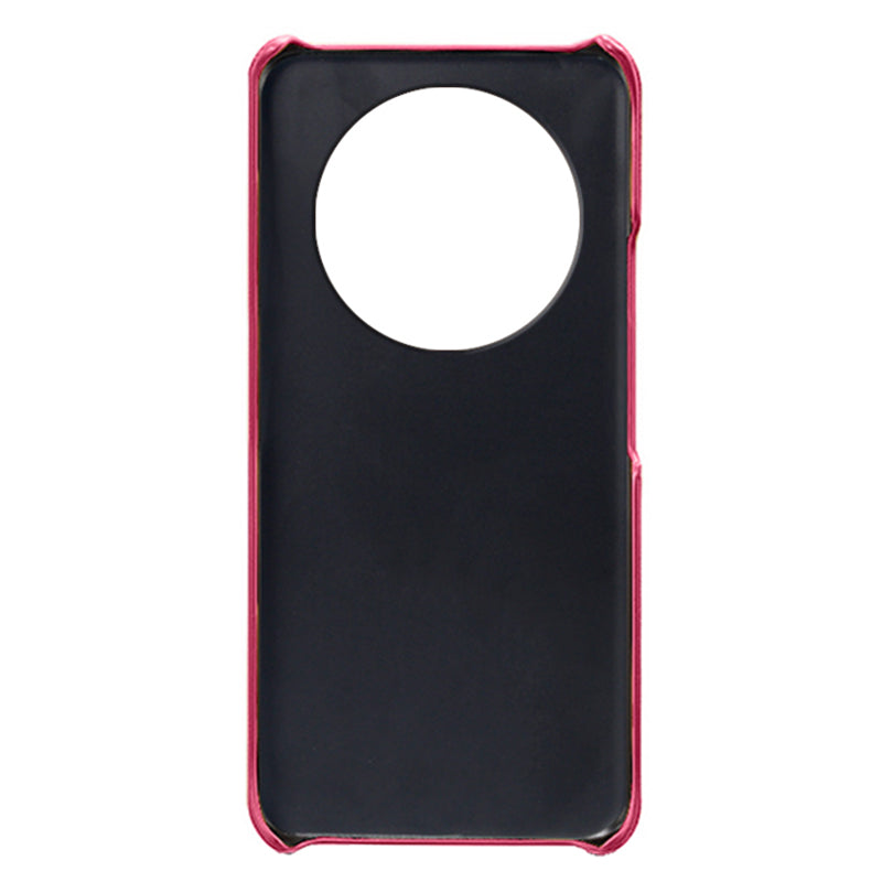 For Huawei Mate 60 PU Leather Coated PC Phone Case Smartphone Cover with Dual Card Slots