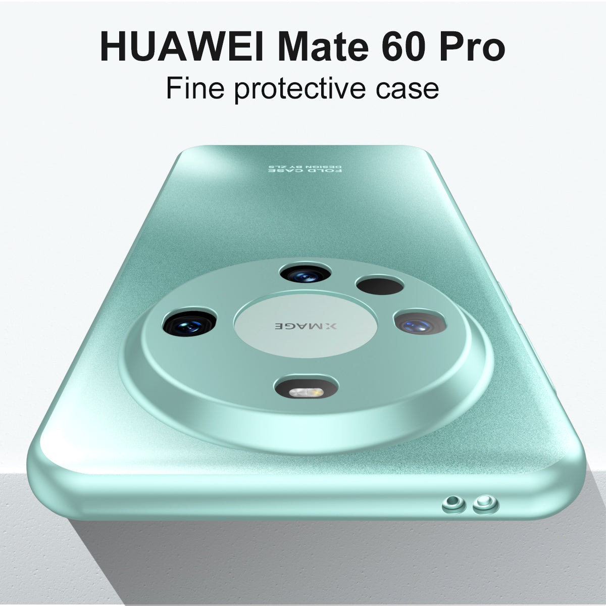 For Huawei Mate 60 Pro Hard PC Phone Back Case Anti-drop Mobile Phone Shell Cover