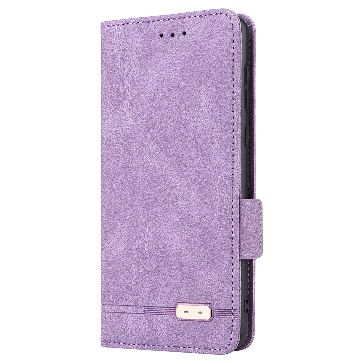 For Huawei Mate 60 PU Leather Protective Cover Hardware Decor Wallet Stand Phone Case
